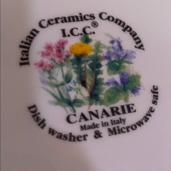 Beautiful square plate made in Italy - Picture 2 of 5